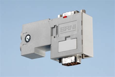 Erni Electronics Offers Profibus Connectors In New Compact Design