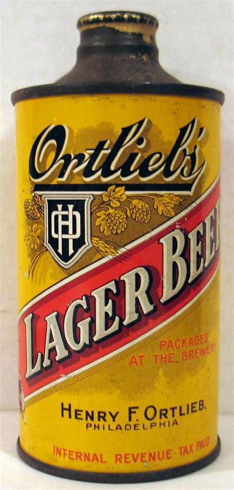 Though purists argue that the craft brands in the nab portfolio have been distanced from their home markets after. Ortlieb's Lager Beer , Philly PA 》1940 The Taproom Growler ...