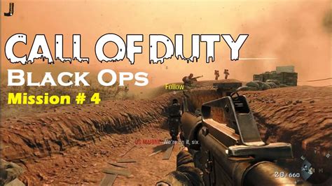 Call Of Duty Black Ops War In Vietnam Mission 4 Youtube