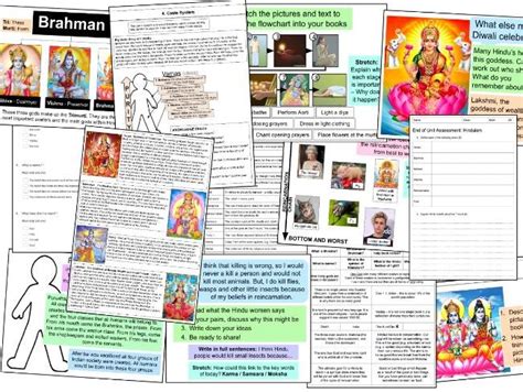 Ks3 Hinduism Complete Unit Of Work Teaching Resources