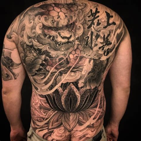 60+ Foo Dog Tattoo Ideas to Give You All The Luck and Protection You