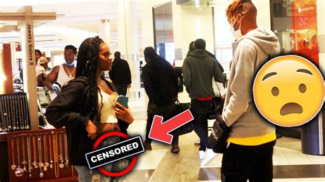 Picking Up Guys With A D Ck In The Mall Prank Gone Crazy 😳😷 Youtube
