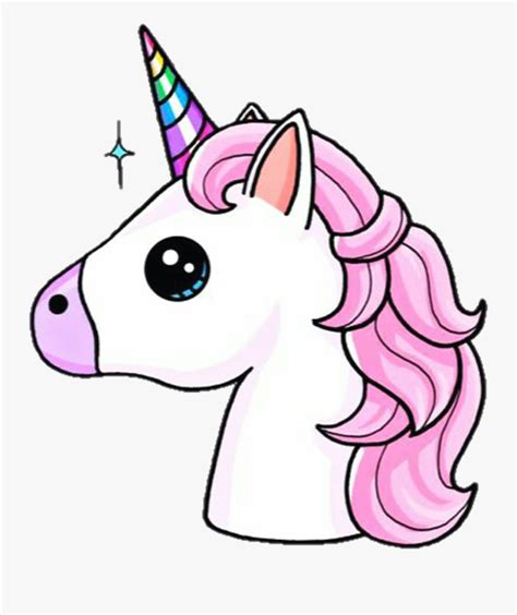 Cute Unicorn Png Unicorn Emoji Free Transparent Clipart Clipartkey
