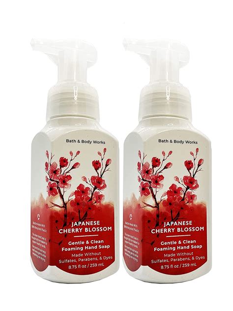 Bath And Body Works Gentle Foaming Hand Soap Japanese Cherry Blossom 2 Pack