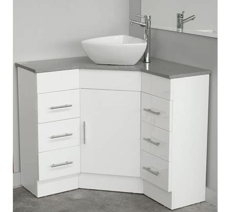 Corners don't have to be just the nooks though, it could be the corner next to the window or the and finally, here's another space that works inside the actual bathroom. Small Corner Bathroom Sink Cabinet - Home Sweet Home ...
