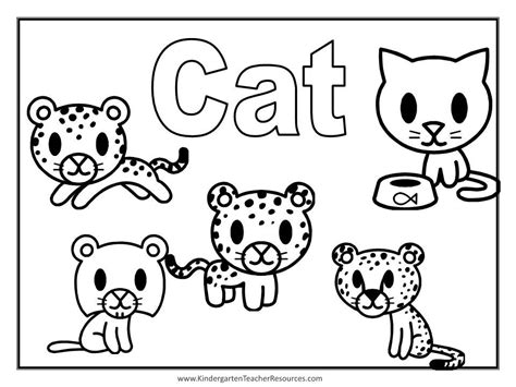 Meowing the fun all the way. Animal Coloring Pages