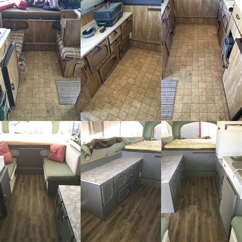 This Our Remodel Of A 1984 Jayco Pop Up Camper Took About 2 Weeks To