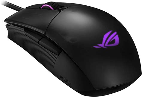 Asus Rog Strix Impact Ii Ambidextrous Ergonomic Gaming Mouse With