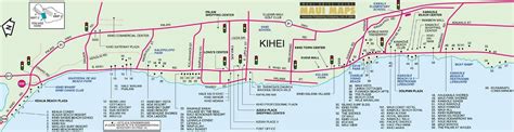 Map Of Kihei Maui Kihei Maui Hawaii Places Ive Been Honeymoon