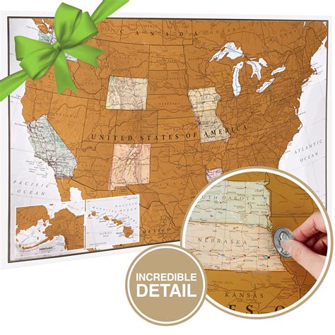 Scratch Off Map Of United States All 63 Us National Parks Scratch Off