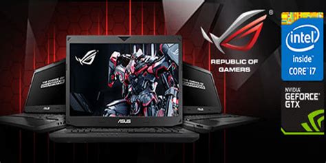Daftar Harga Dan Spesifikasi Laptop Asus Rog Gaming Series Terbaru