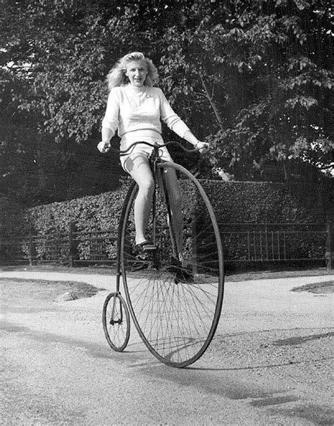 Ever Seen Marilyn Monroe Riding A Penny Farthing Look At Some Of These
