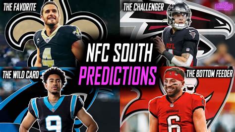 Nfc South Predictions Saints Contenders Falcons And Panthers Playoff
