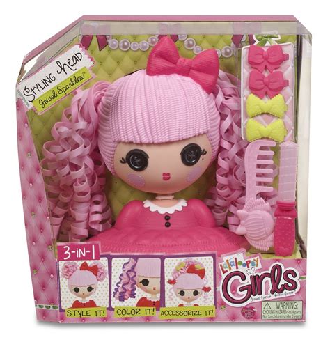 Lalaloopsy Girls Doll Styling Head Jewel Sparkles Just 685