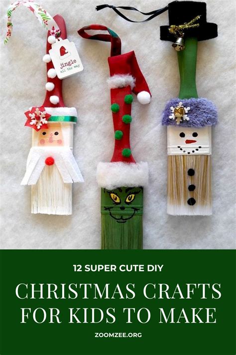 12 Super Cute Diy Christmas Crafts For Kids To Make