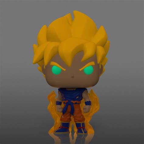 We aim to show you accurate product information. Funko Pop Dragon Ball Z Exclusive - Super Saiyan Goku First Appearance 860 (glows In The Dark ...