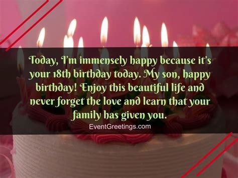 60 Best 18th Birthday Quotes And Wishes For Dearest One Events Greetings