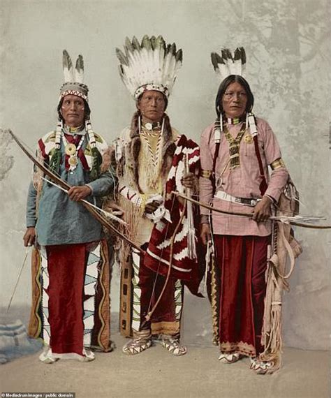 Amazing Colorized Photographs Show Native Americans From Years Ago This Is Money