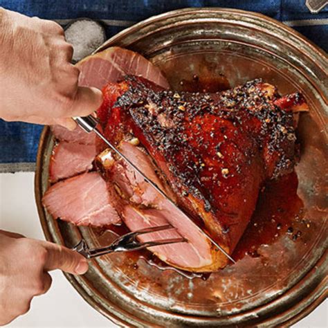Country Ham With Brown Sugar And Bourbon Glaze Southern