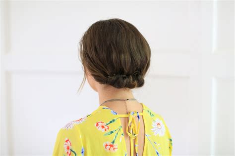 Jumbo marley hair twist rubberband method talkthrough tutorial. Easy Rolled Updo | Cute Girls Hairstyles