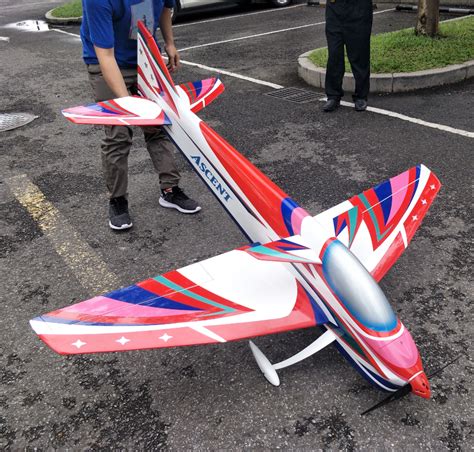 Ascent 120 F3a Rc Airplane Designed By World Champion Naruke Composite