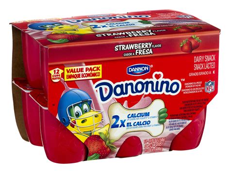 Dannon Danonino Strawberry Dairy Snack Shop Yogurt At H E B