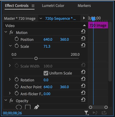 Simply Scale And Resize A Video Clip Or Image In Premiere Pro Tutorial