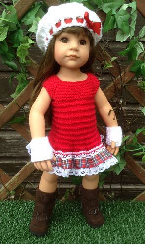 ribbon and lace pattern by jacqueline gibb scarf yarn doll clothes american girl doll