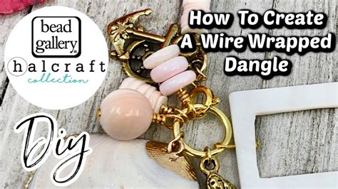 Learn How To Create A Wire Wrapped Loop Dangle DIY Jewelry Making