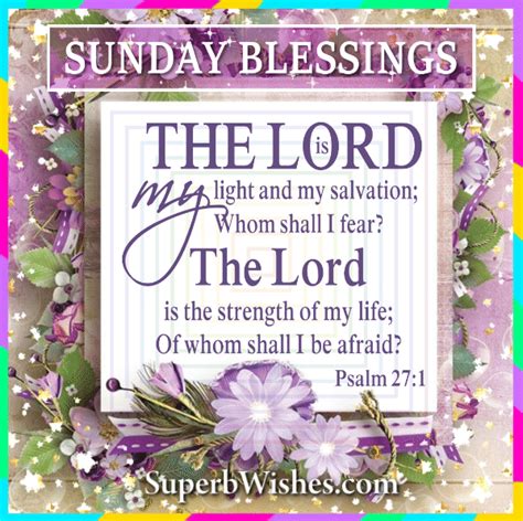 Best Sunday Blessings Bible Verses S Superbwishes