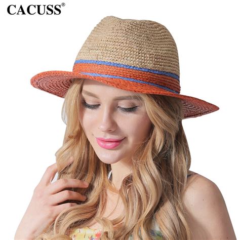 Cacuss Handmade Sun Hats For Women Bucket Caps Ladies Summer Beach