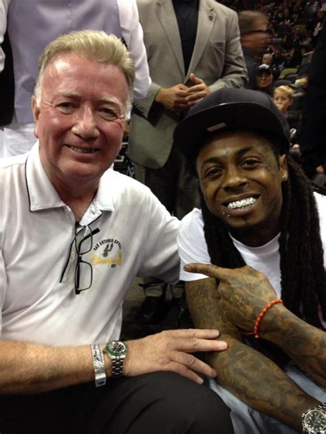 Lil Wayne Attends San Antonio Spurs Vs Miami Heat Game In Texas Pictures