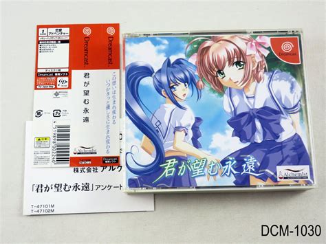 Kimi Ga Nozomu Eien Dreamcast Japanese Import Rumbling Hearts Japan Us