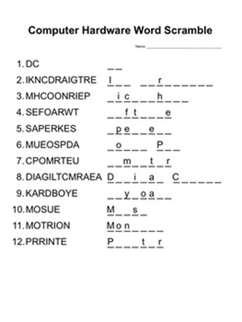 This page features a multitude of science activities for third graders. Computer Technology Lessons with Five Worksheets for 3rd ...