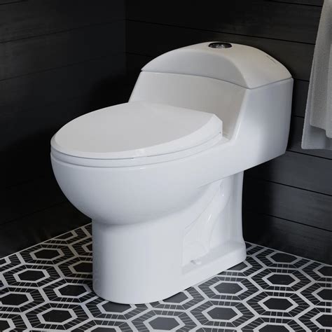 Swiss Madison Chateau 1 Piece 08128 Gpf Dual Flush Elongated Toilet