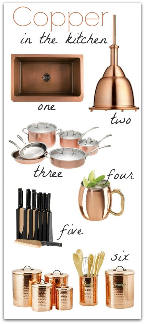 Copper wall decorations for the kitchen. Copper in the Kitchen | Driven by Decor