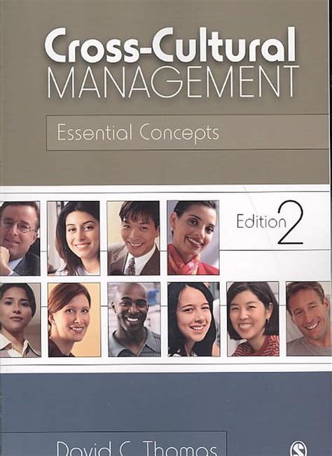 Cross Cultural Management Essential Concepts By David C Thomas