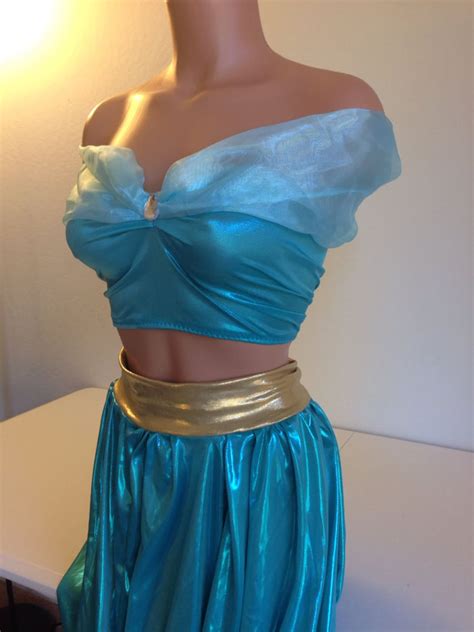 Princess Jasmine Inspired Costume Women S Adult Etsy