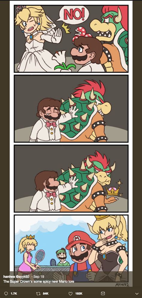 Bowsette The Latest Nintendo Meme Is What Happens When Peach And Mario Break Up Wcrcleaders