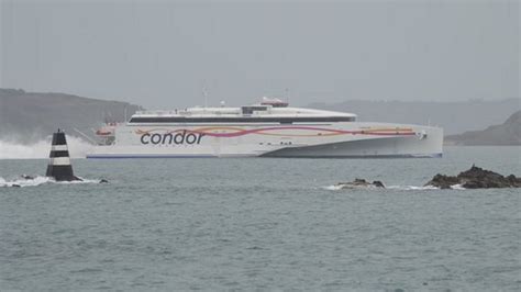 Condor Ferry Cancellations For Liberation Day Bbc News