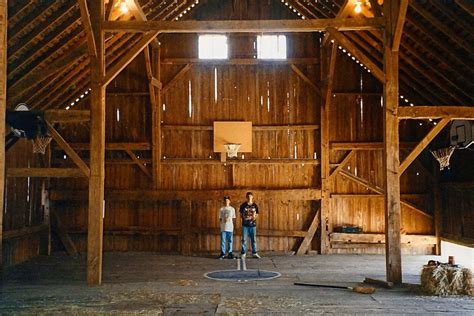 This Old Barn Got A Face Lift And Became A Basketball Court Readers