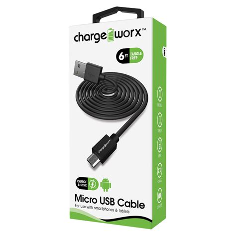 Chargeworx 6ft Lightning To Usb C Cable Black Delivered In As Fast As
