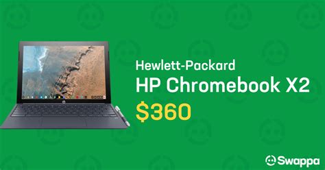 Hp Chromebook X2 White 32gb 4gb Lrqf01718 Swappa