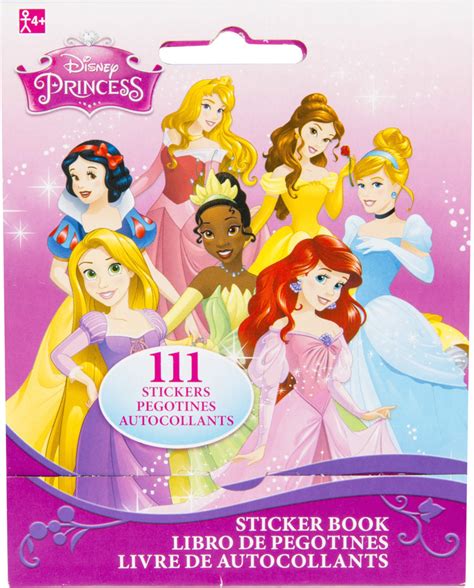 Disney Princess Sticker Book 111 Pc Party City