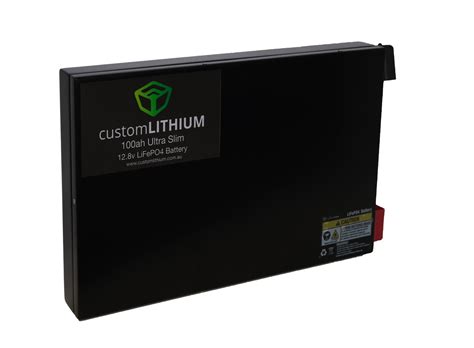 100ah ultra slim lithium battery 12v custom lithium