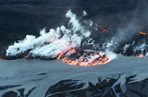 Island Ein Vulkanausbruch Schön Wie Ein Gemälde Zeit Online