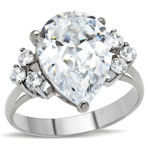 Big Rock 7 Stones Cz Ring Engagement Ring Parlor587