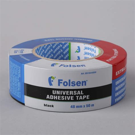 Universal Adhesive Tape Extra Strong 48mmx50m 270µm Black Fabricpe