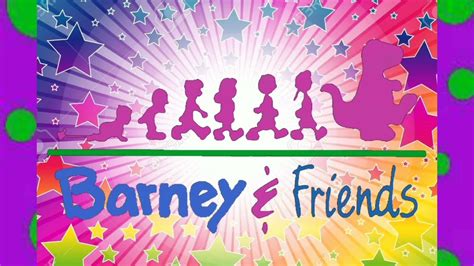 Barney And Friends Intro Logo Template Remastered 2021 Version Youtube