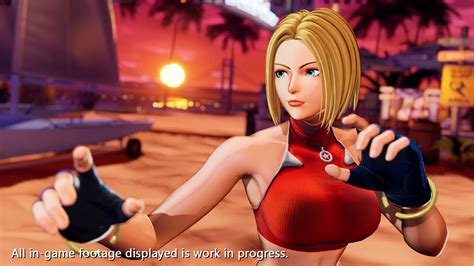 Blue Mary Revealed For The King Of Fighters Xv Tfg Fighting Game News